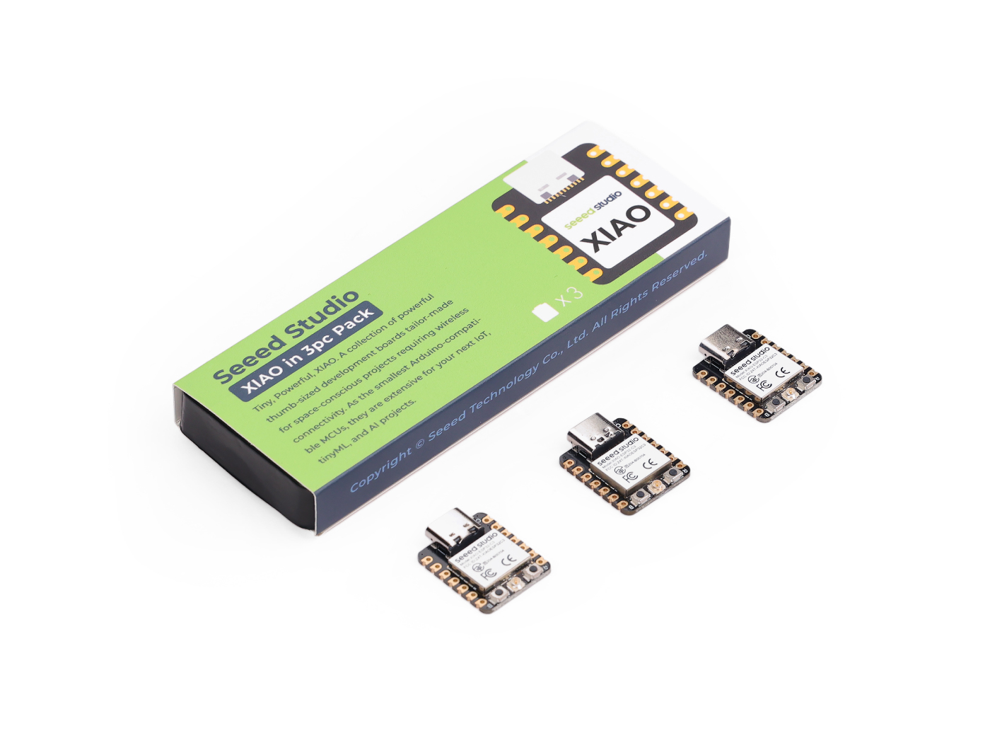 Espressif Esp32 - 3 قطعة حزمة XIAO ESP32C3 لوحة