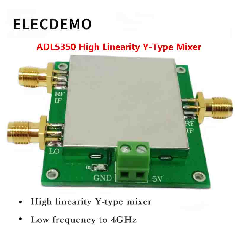 Esp32 P4 - وحدة خلاط مزدوج التوازن ADL5350، محول