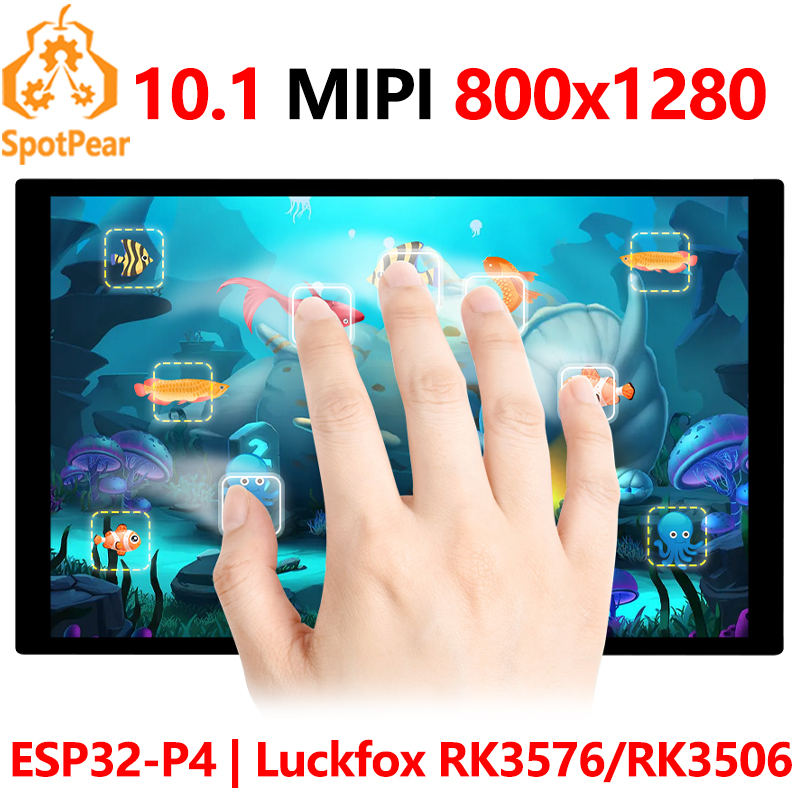 Esp32 P4 - شاشة لمس Raspberry Pi 10.1 بوصة