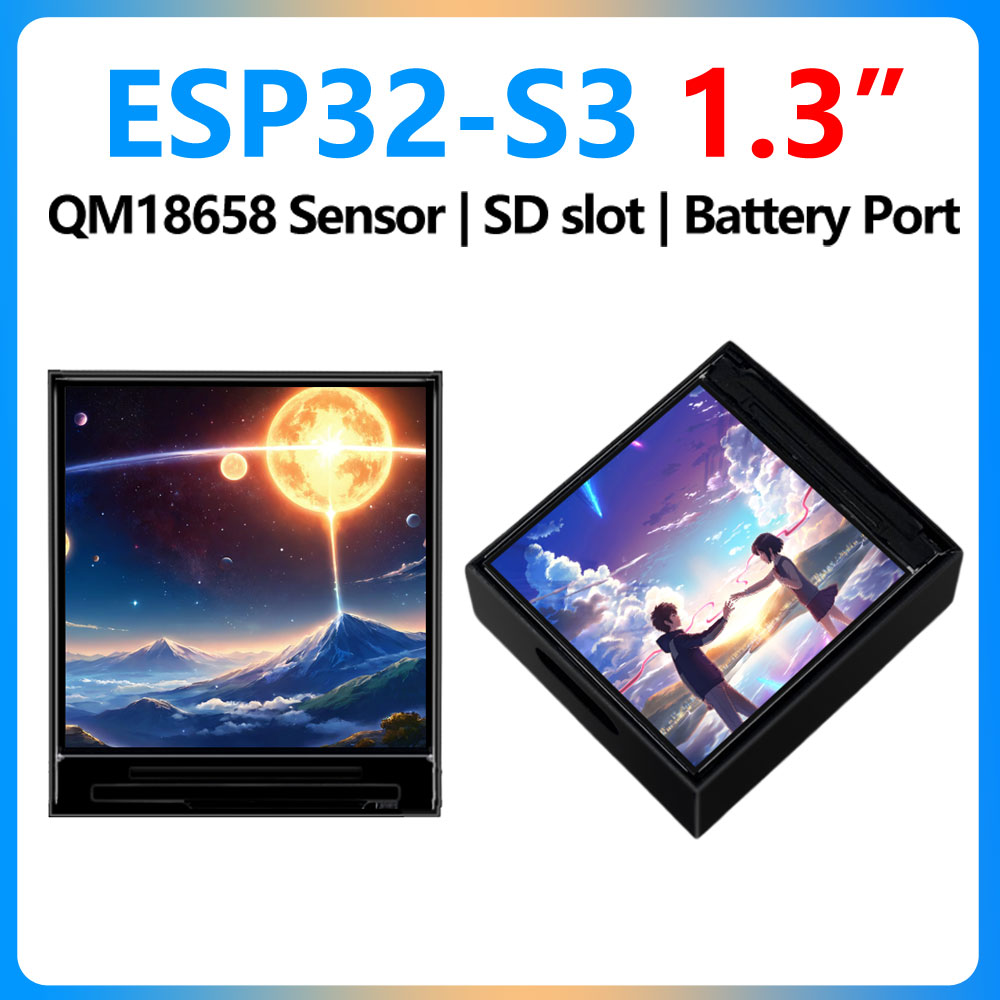 Espressif Esp32 - لوحة تطوير Waveshare ESP32-S3 مع شاشة
