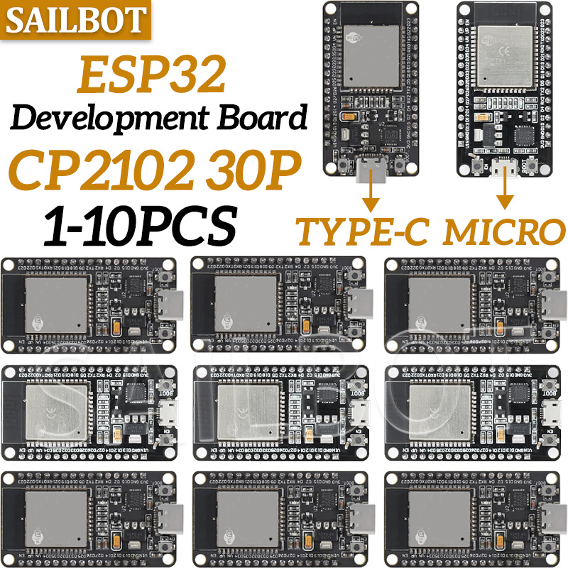 Esp32 Devkit - 1/5/10 قطع لوحة تطوير WR-32 32-S