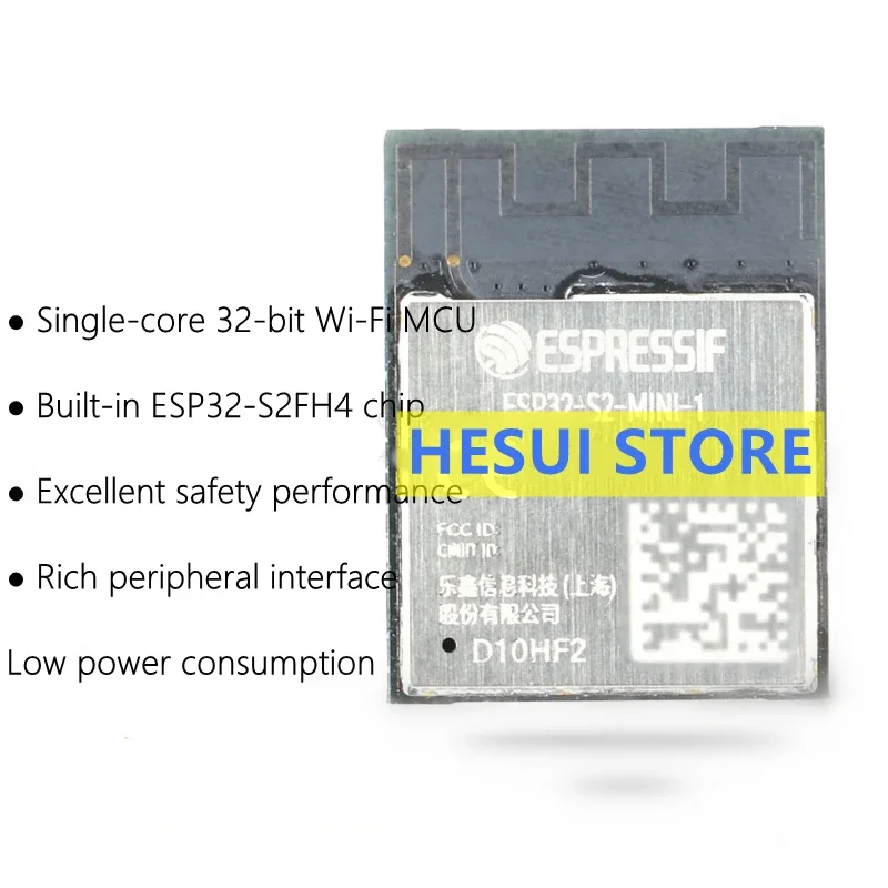 Esp32 S2 - وحدة ESP32-S2-MINI-1 (4MB) أصلية وموثوقة أحادية
