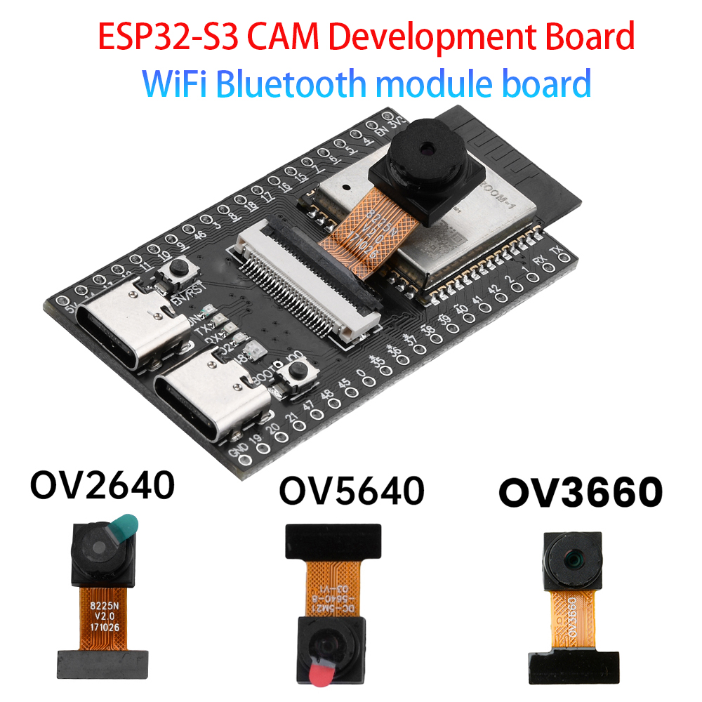 Esp32 Devkit - لوحة تطوير ESP32-S3-N16R8 واي فاي وبلوتوث