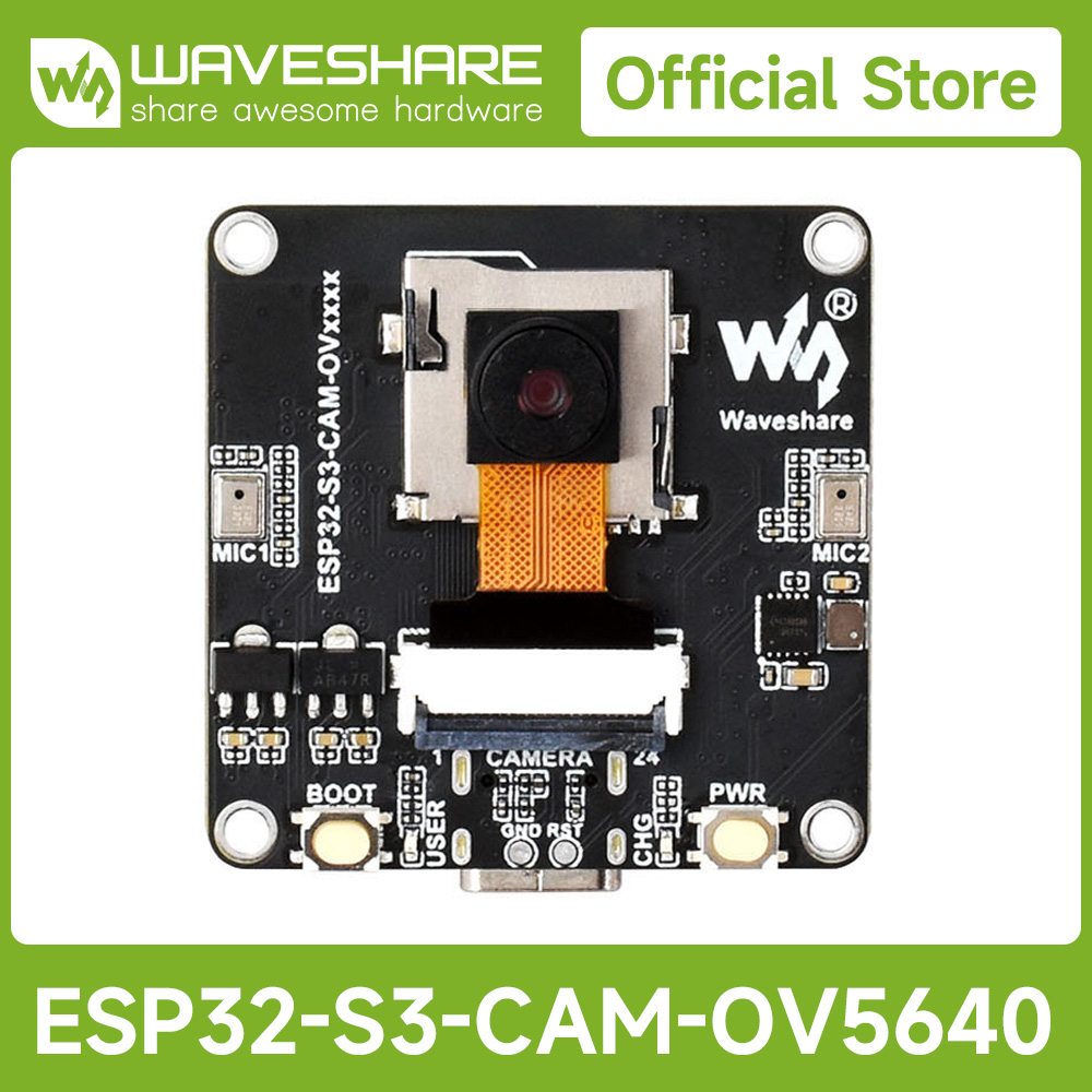 Esp32 Development Board - لوحة تطوير كاميرا Waveshare ESP32-S3 AIoT،