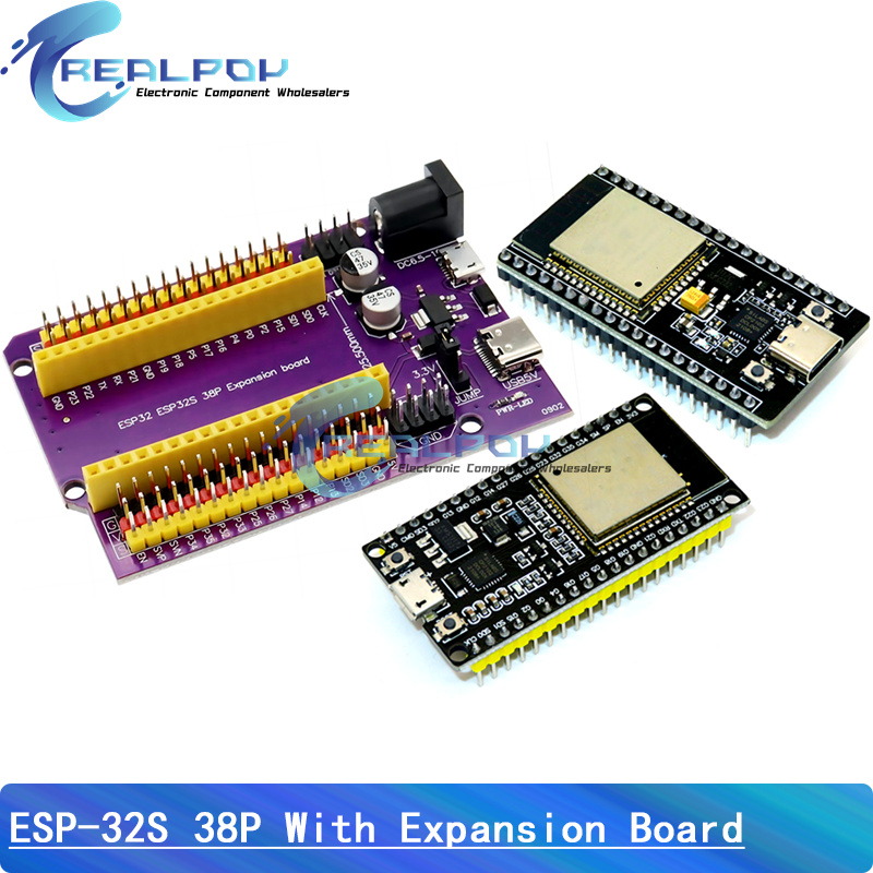 Esp32 Devkit - ESPWROOM32 مجلس التنمية TYPE-C / MICRO