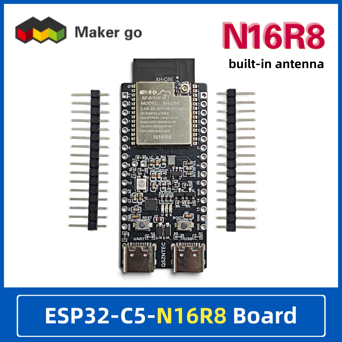 Esp32 Uart Module - لوحة تطوير ESP32-C5-N16R8 مع واي فاي