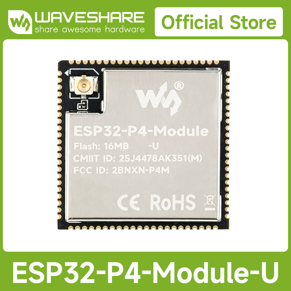 Esp32 P4 - لوحة Waveshare ESP32-P4-Module الأساسية، تدعم واي