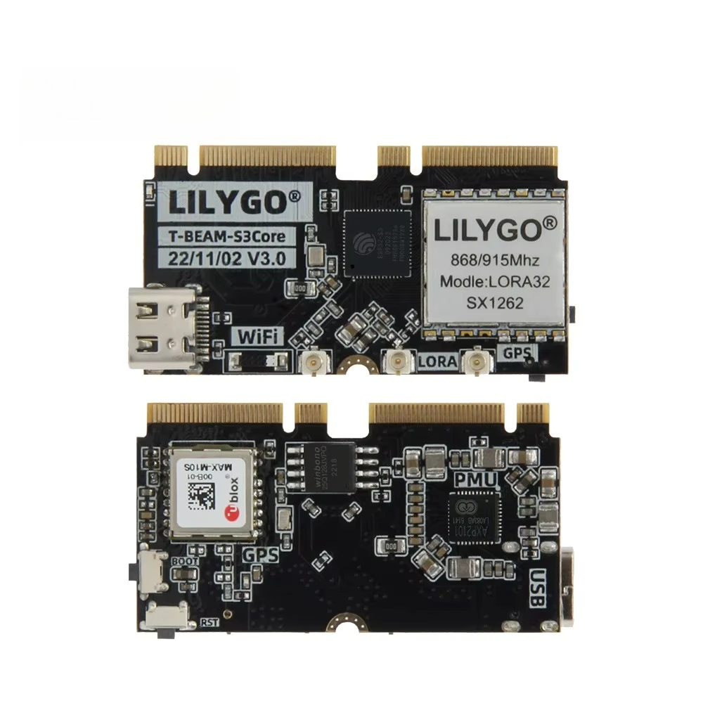 LILYGO T-BEAM-CORE V3.0 L76K U - مراجعة Esp32 وسعره