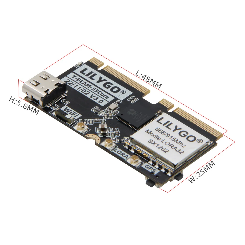 LILYGO T-BEAM-CORE V3.0 L76K U - مراجعة Esp32 وسعره