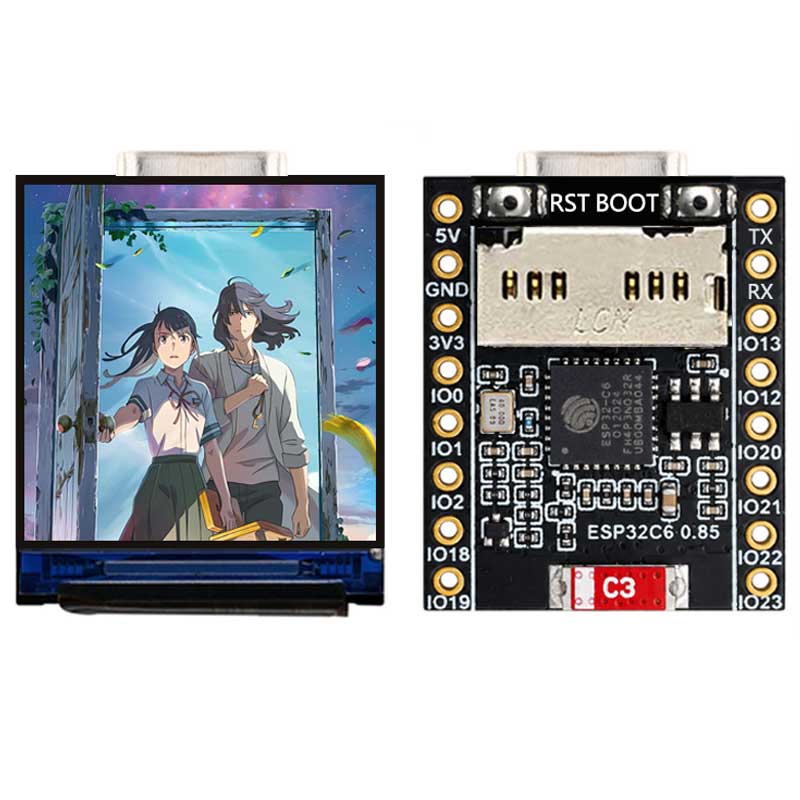 لوحة تطوير ESP32 C6 بشاشة IPS  - مراجعة Esp32 Wifi Bluetooth Module وسعره