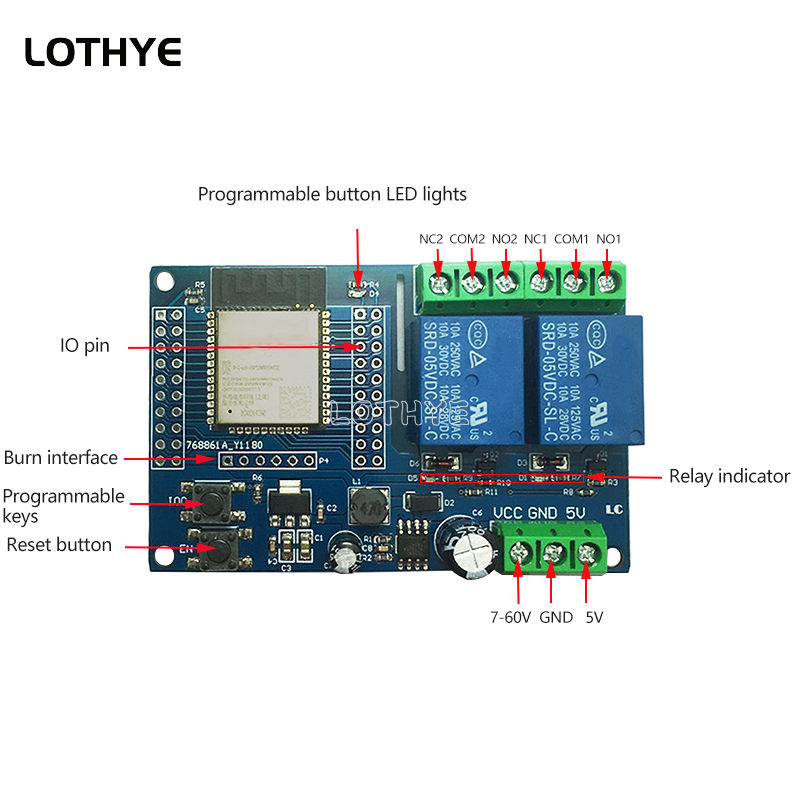 وحدة ترحيل واي فاي وبلوتوث ثنا - مراجعة Esp32 Wifi Bluetooth Module وسعره