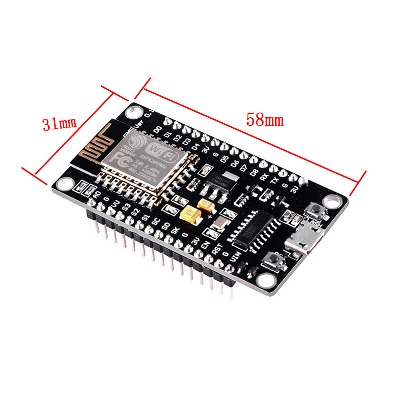 وحدة لاسلكية NodeMcu v3 CH340  - مراجعة Esp8266 Nodemcu وسعره