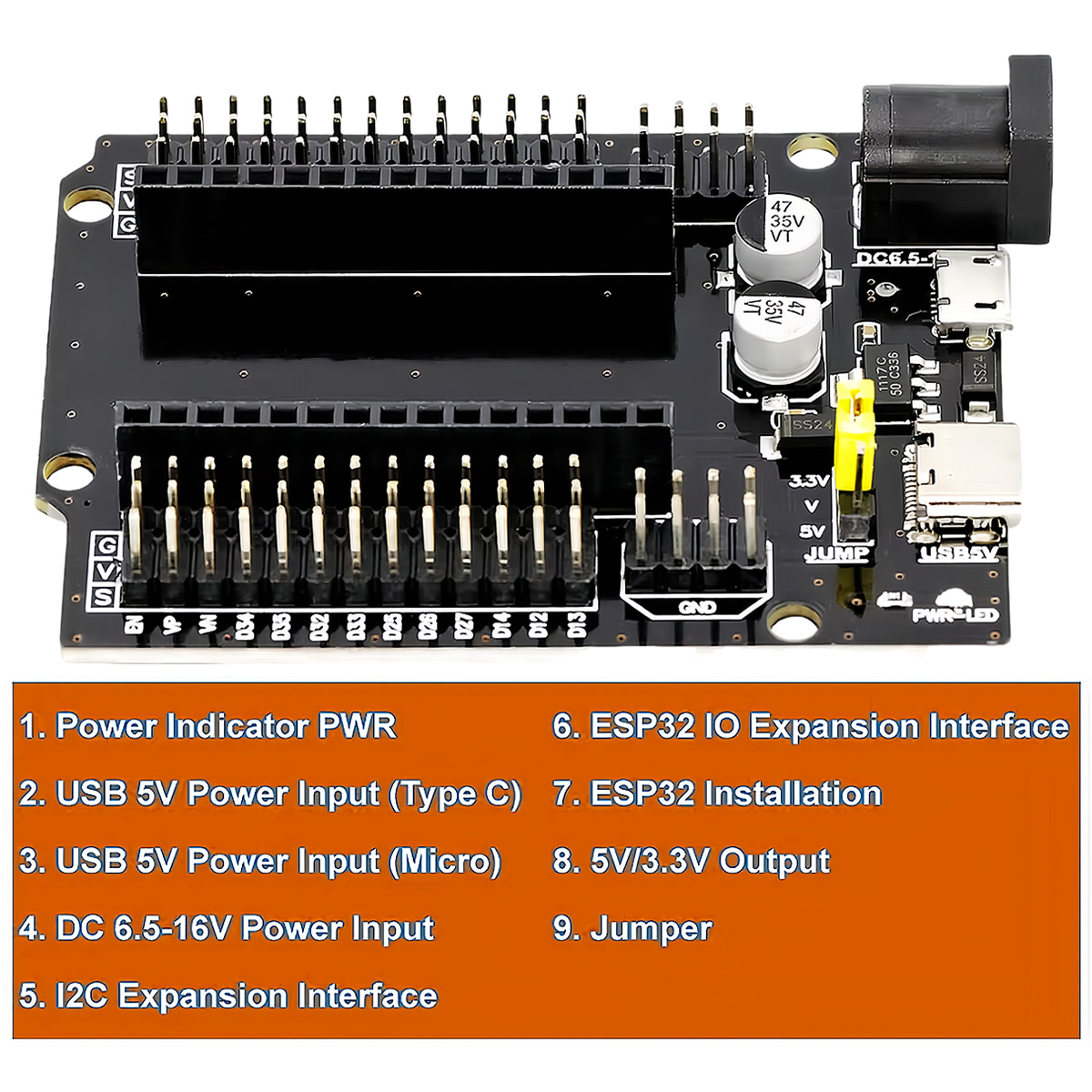ESP32-WROOM-32 مجلس تطوير التو - مراجعة Esp32 Devkit وسعره