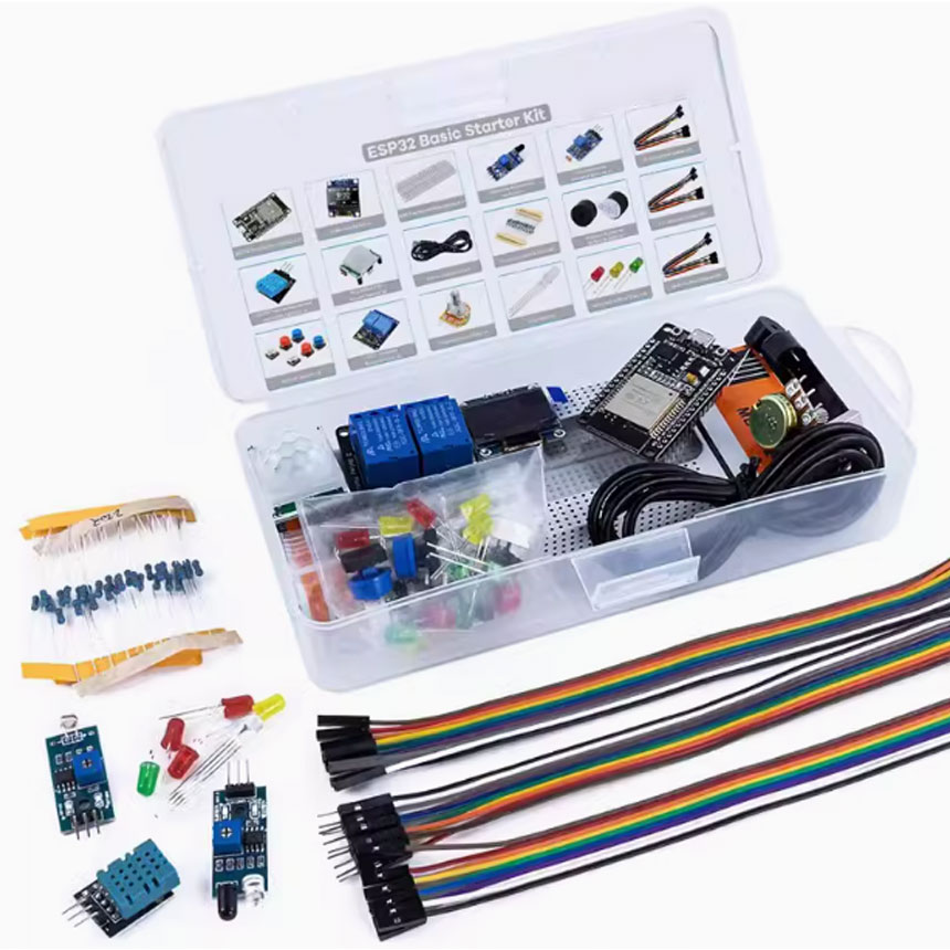 مجموعة المخلق لمشاريع كاتب عدة - مراجعة Esp32 Devkit وسعره