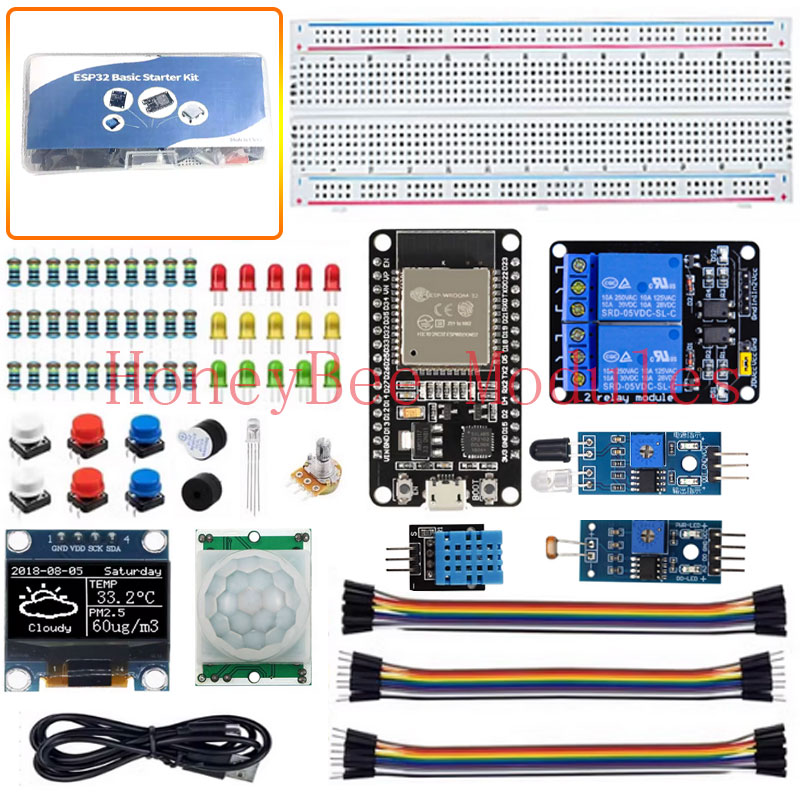 مجموعة المخلق لمشاريع كاتب عدة - مراجعة Esp32 Devkit وسعره