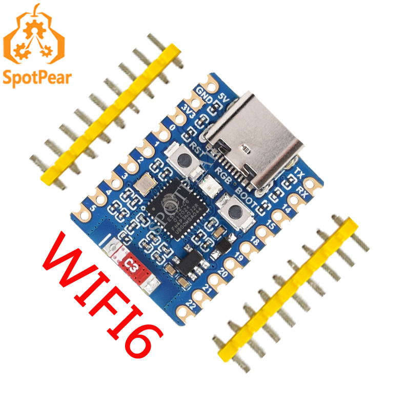 لوحة تطوير ESP32-C6 مصغرة تعتم - مراجعة Espressif Esp32 وسعره