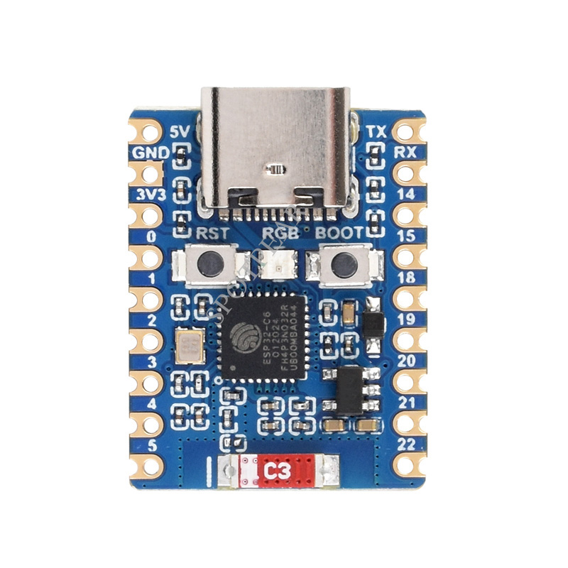 لوحة تطوير ESP32-C6 مصغرة تعتم - مراجعة Espressif Esp32 وسعره