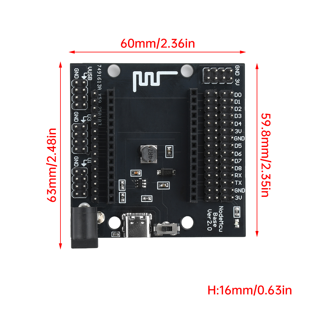 لوحة اختبار NodeMcu ESP8266 DI - مراجعة Esp8266 Nodemcu وسعره