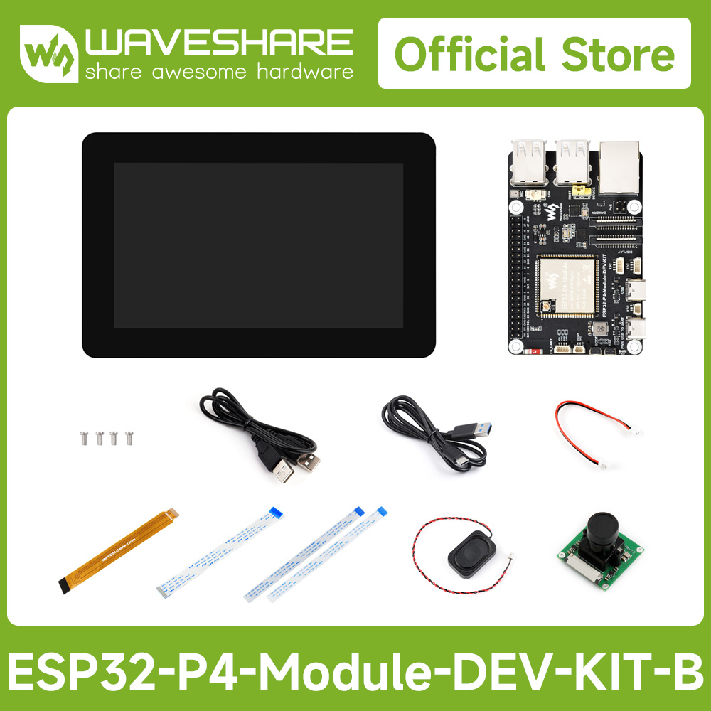 لوحة تطوير Waveshare تعتمد على - مراجعة Esp32 P4 وسعره