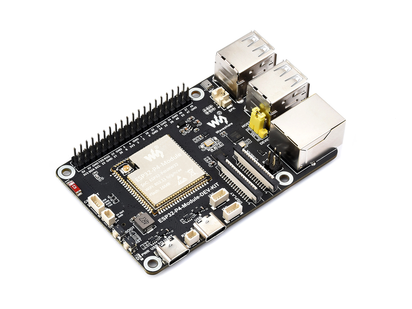 لوحة تطوير Waveshare تعتمد على - مراجعة Esp32 P4 وسعره
