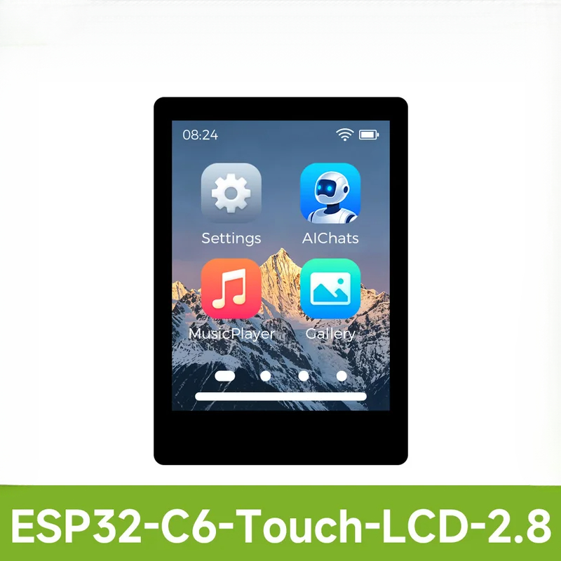 لوحة تطوير ESP32-C6 بشاشة IPS  - مراجعة Esp32 C6 وسعره