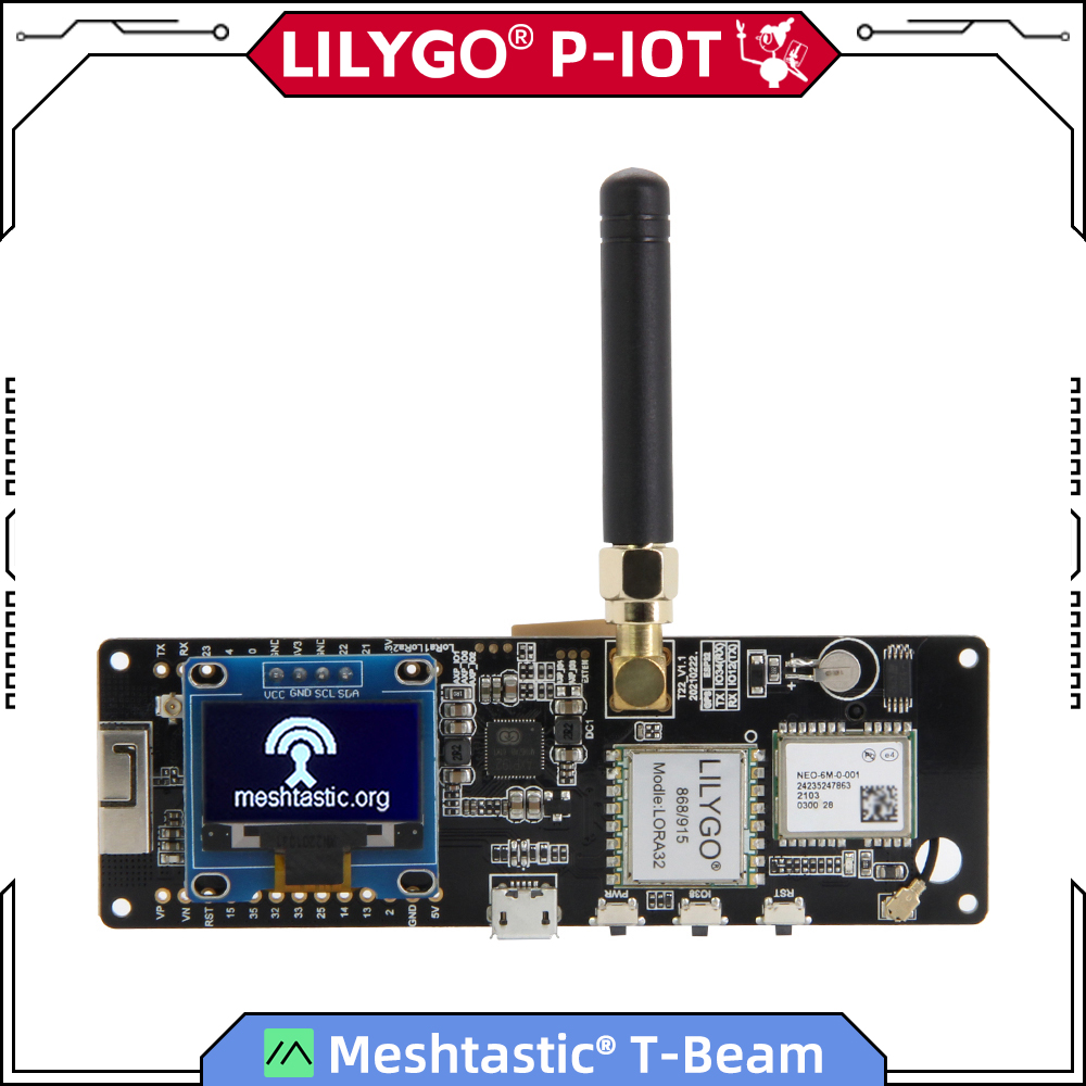 LILYGO® TTGO Meshtastic T-Beam - مراجعة Espressif Esp32 وسعره