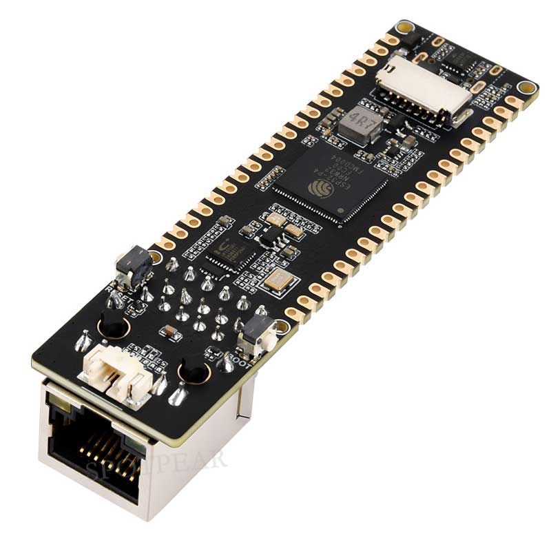 ESP32-P4-ETH RJ45 POE DSI/MIPI - مراجعة Esp32 P4 وسعره