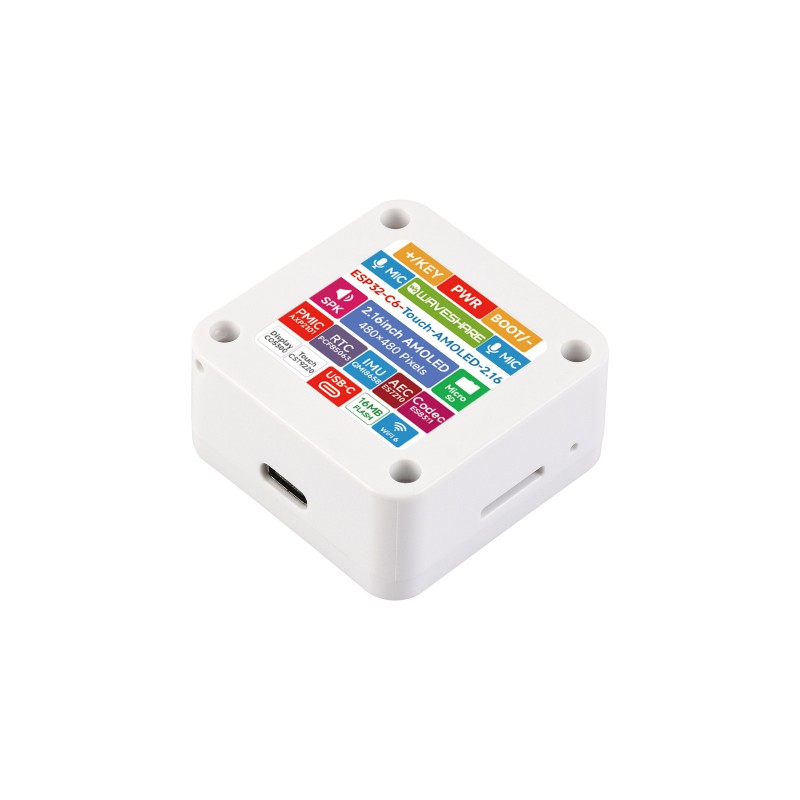 لوحة تطوير ESP32-C6 بشاشة AMOL - مراجعة Esp32 C6 وسعره