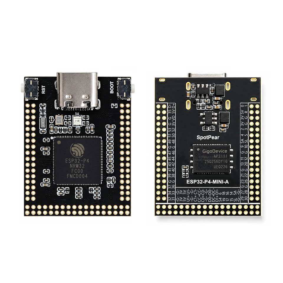 لوحة تطوير ESP32-P4 MINI مع مع - مراجعة Esp32 P4 وسعره