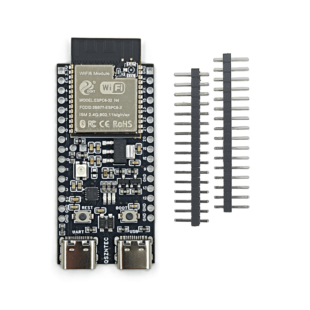ESP32-C6-DevKitC-1 ESP32-C6 ال - مراجعة Esp32 S2 وسعره