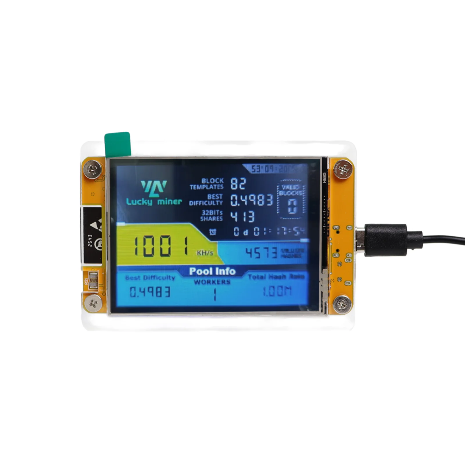 جهاز تعدين Lucky Miner LV04 Ne - مراجعة Espressif Esp32 وسعره
