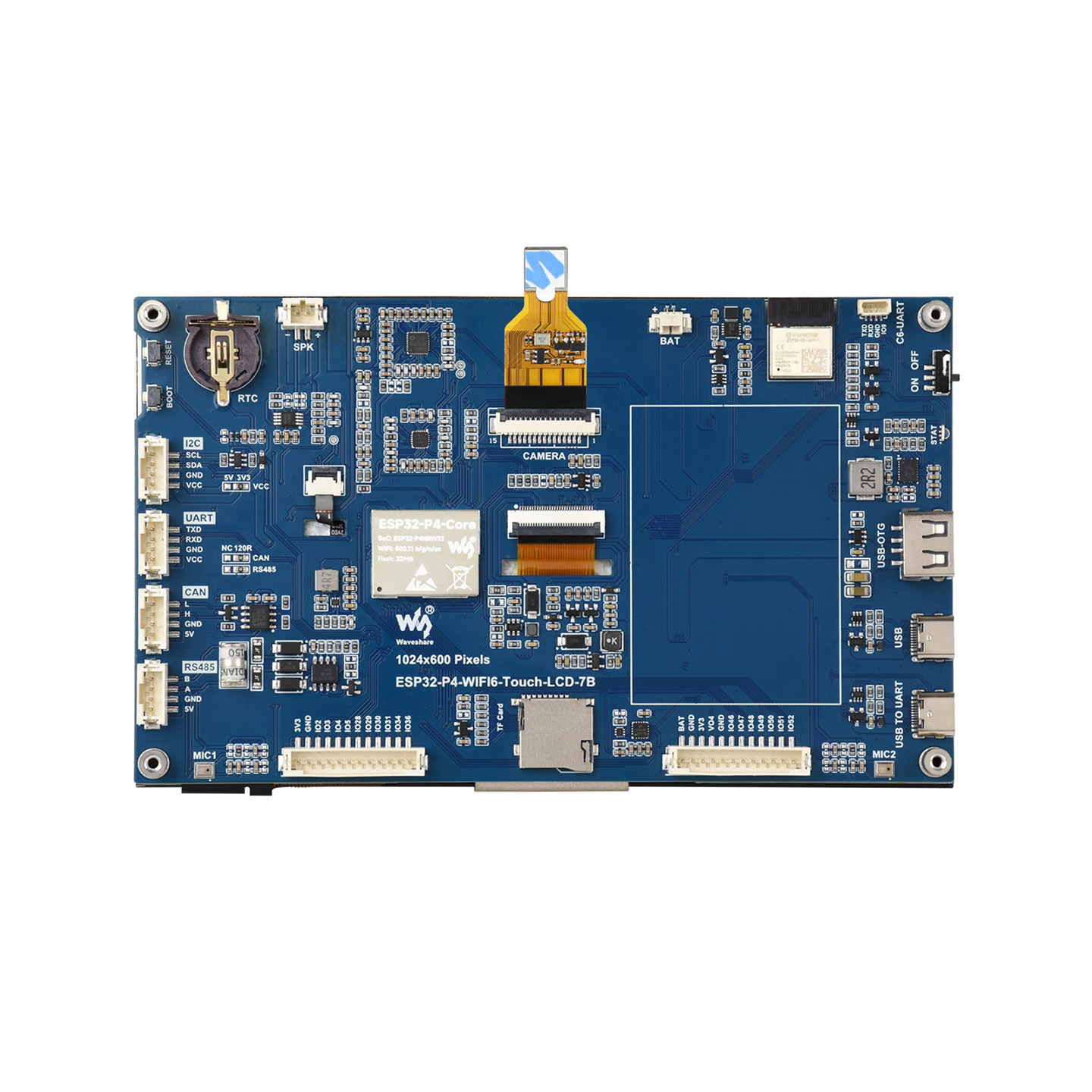 لوحة تطوير ESP32-P4 بشاشة لمس  - مراجعة Esp32 P4 وسعره