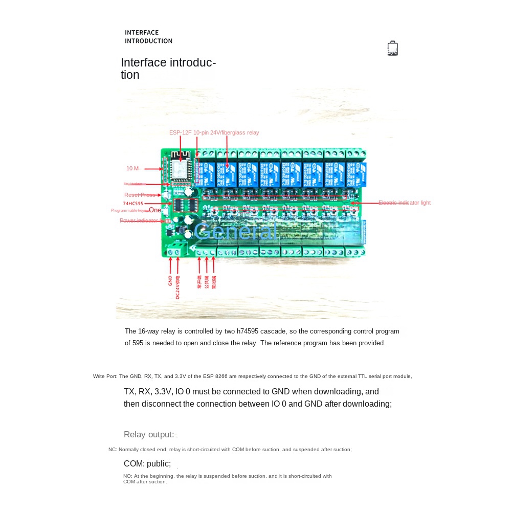 وحدة ترحيل B14C ESP8266 WIFI ب - مراجعة Esp8266 وسعره