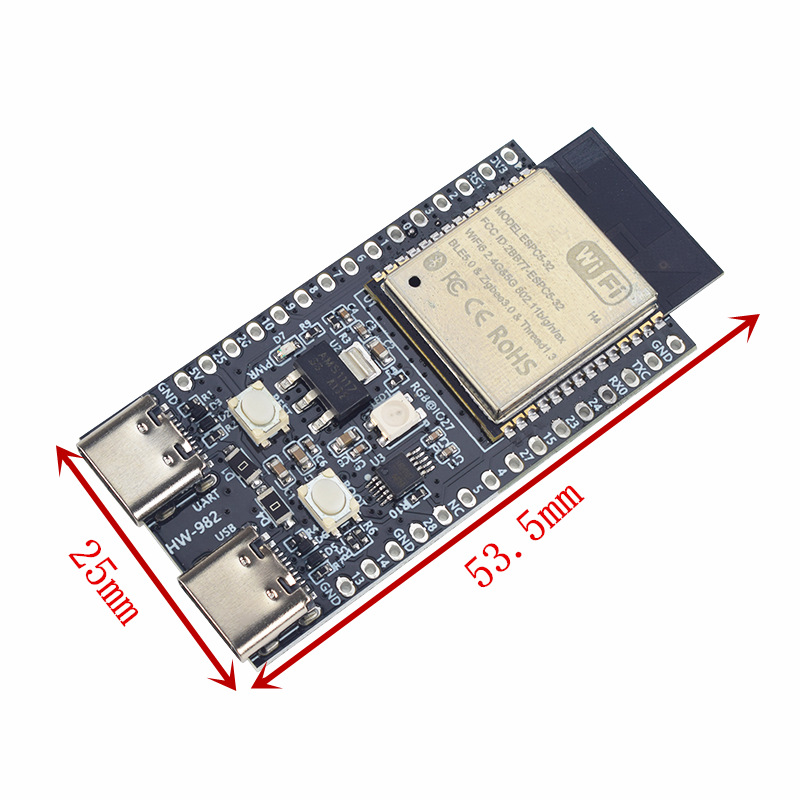 لوحة تطوير Esp32-c5-devkitc-1  - مراجعة Esp32 Uart Module وسعره