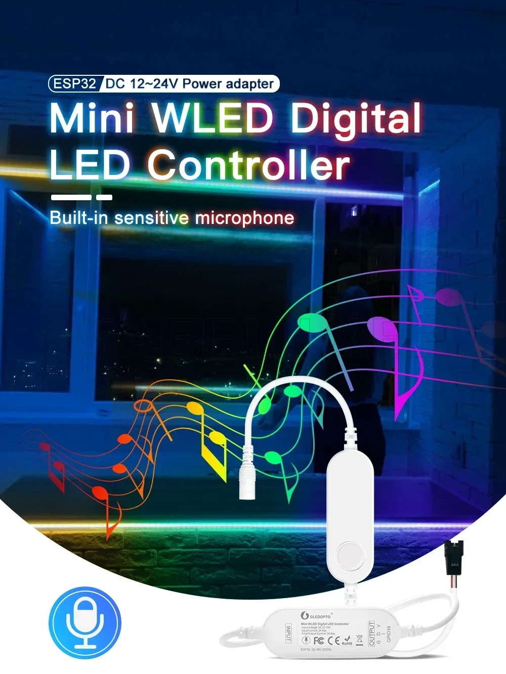 Gledopto ESP8266/ESP32 وحدة تح - مراجعة Esp8266 وسعره