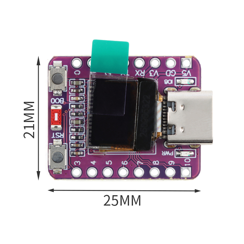 ESP32-C3 شاشة 0.42 بوصة OLED ش - مراجعة Esp32 C3 وسعره