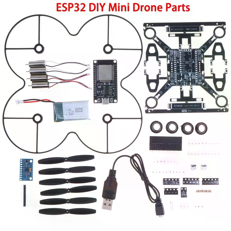 طقم طائرة بدون طيار صغيرة مفتو - مراجعة Espressif Esp32 وسعره
