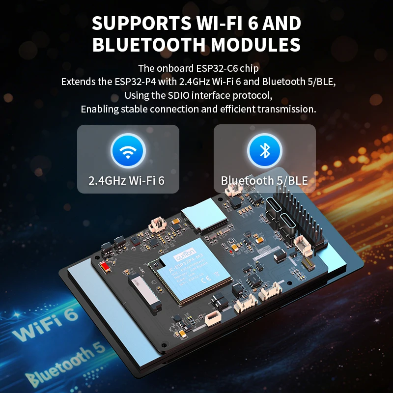 شاشة لمس سعوية IPS مقاس 4.3 بو - مراجعة Esp32 C6 وسعره