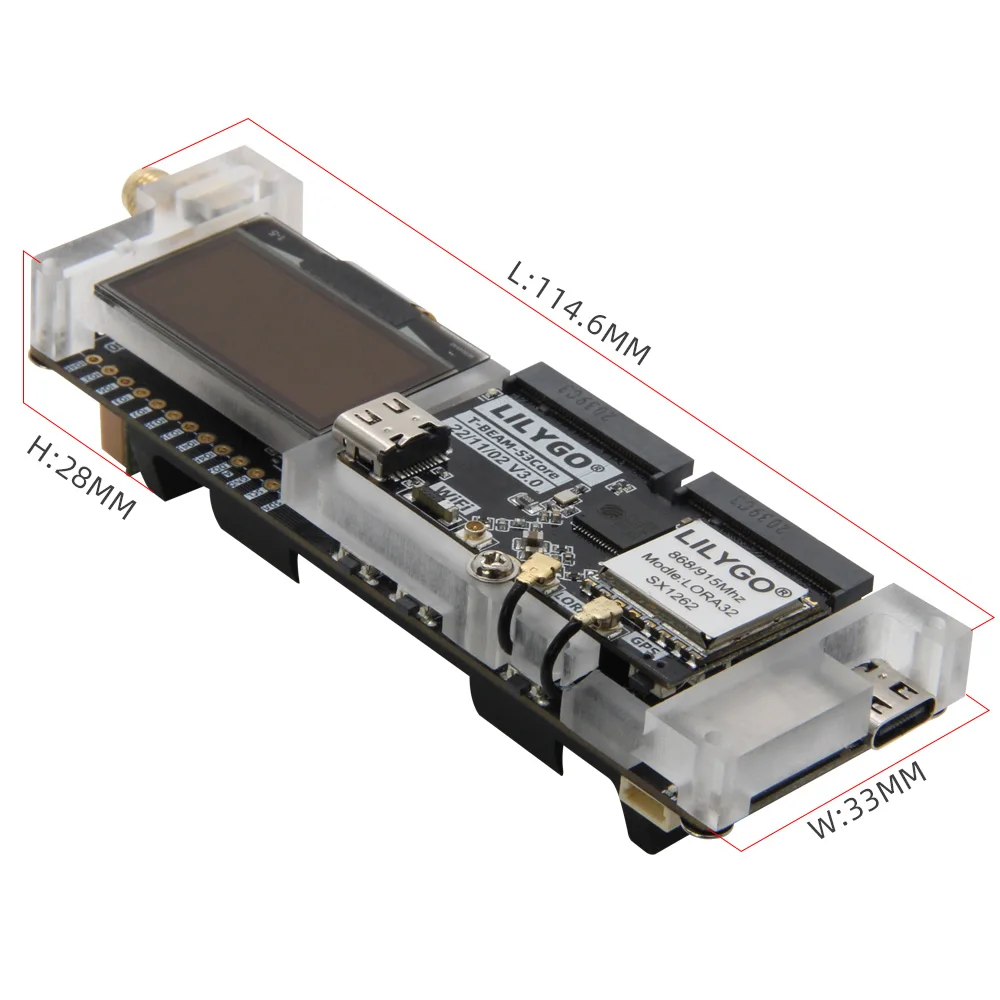 لوحة تطوير LILYGO SoftRF T-Bea - مراجعة Esp32 Wifi Bluetooth Module وسعره