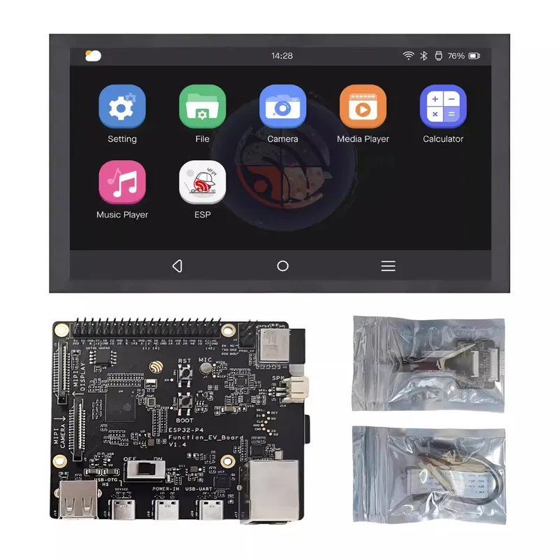 لوحة تطوير ESP32-P4-Function-E - مراجعة Esp32 P4 وسعره