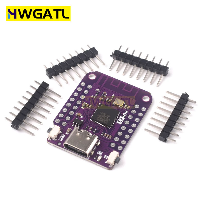 HWGATL ESP32 S2 Mini V1.0.0 WI - مراجعة Esp32 S2 وسعره