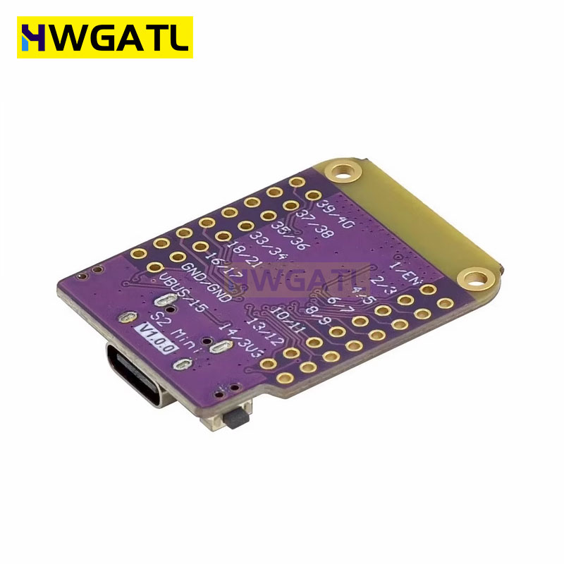 HWGATL ESP32 S2 Mini V1.0.0 WI - مراجعة Esp32 S2 وسعره